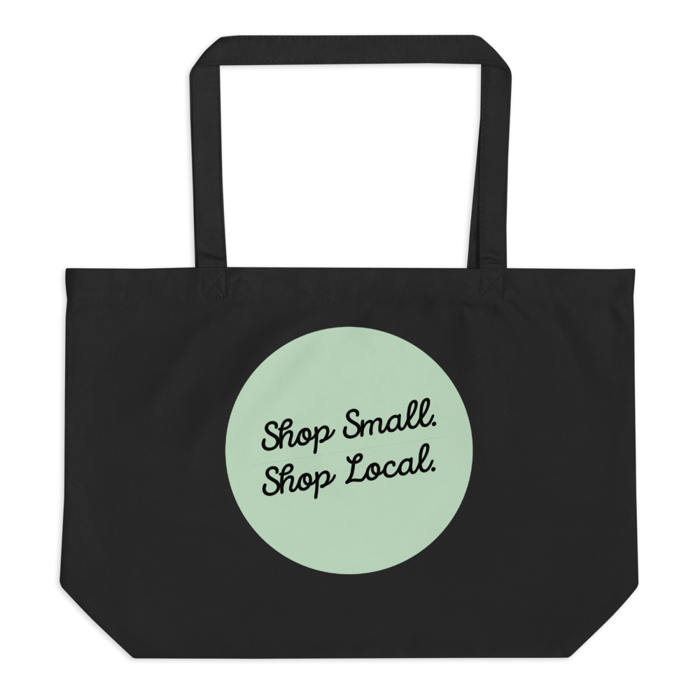 Download Shop Small. Shop Local. GBC Large organic tote bag - Great ...